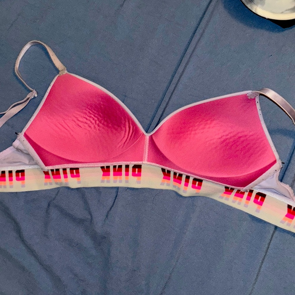 PINK wireless bra